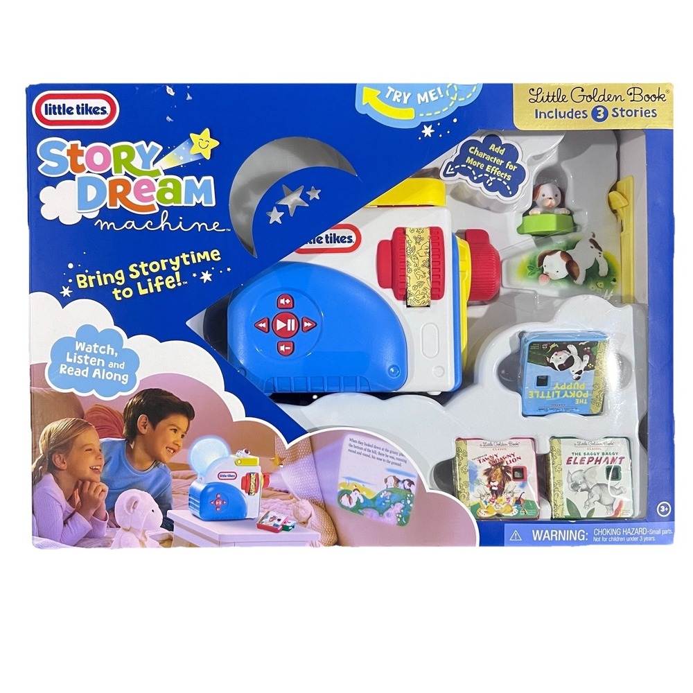 Little Tikes Story Dream Machine Starter Set Storytime Little Golden Books NEW